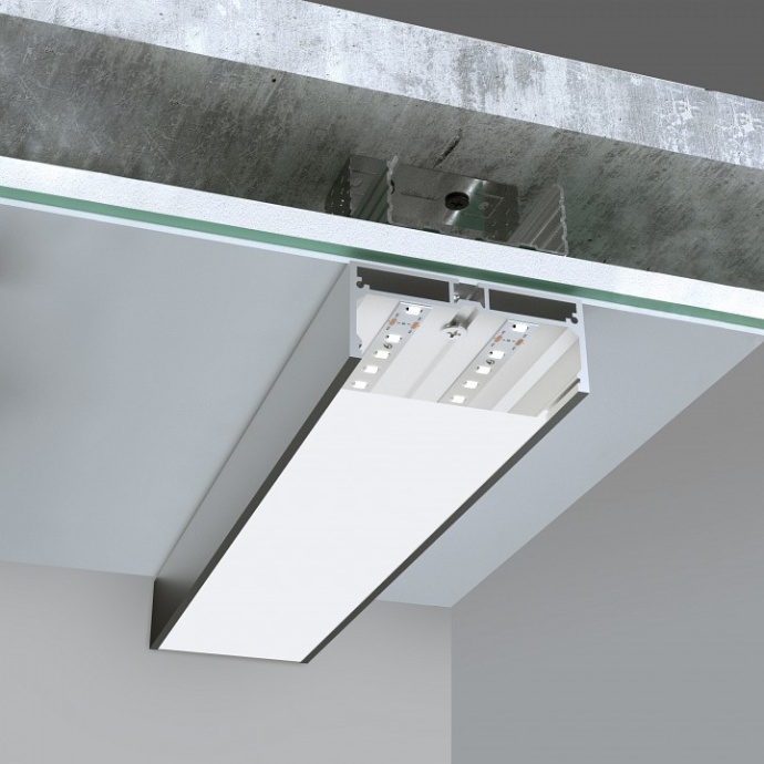 Профиль с рассеивателем Arlight SL-LINE-7532-2000 ANOD 028033 - 1