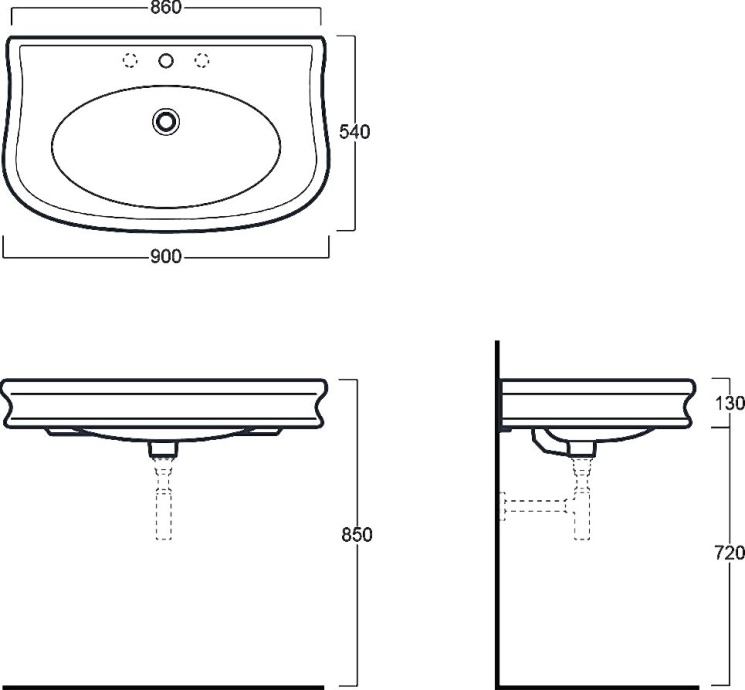 Раковина Simas Lante LA11 - 7