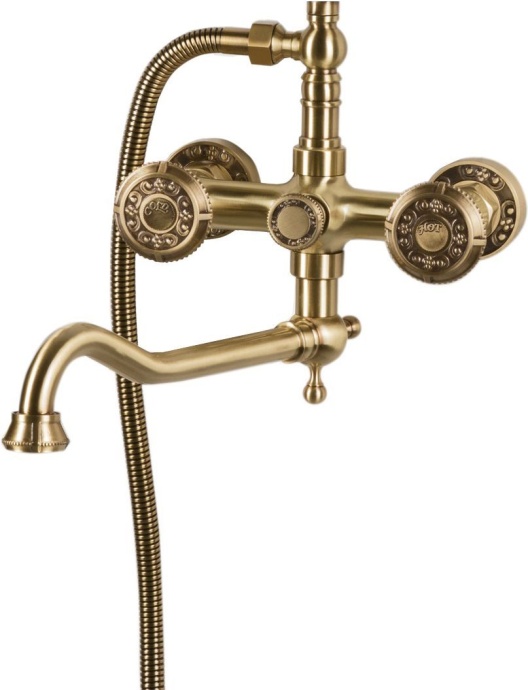 Душевая стойка Bronze de Luxe Royal  10121DDF - 2