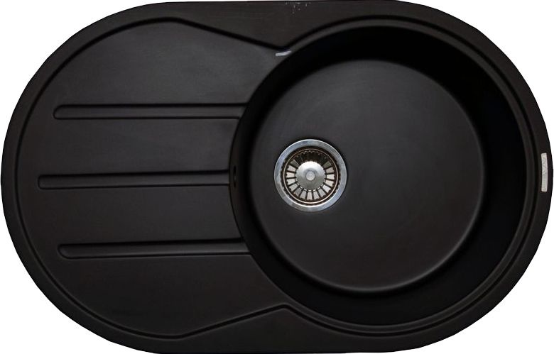 Мойка кухонная Lava E2 чёрный металлик E2.LAV - 0