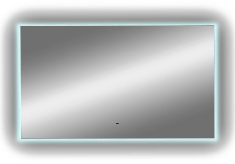 Зеркало DIWO Элиста 120 с подсветкой, прямоугольное, в стиле лофт, инфракрасное управление ЗЛП1745 - 7