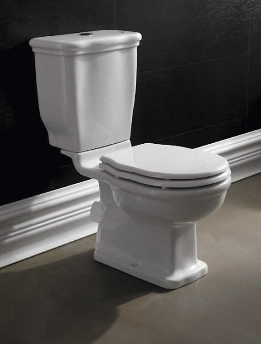 Унитаз-компакт BelBagno Boheme, горизонтальный выпуск - 2