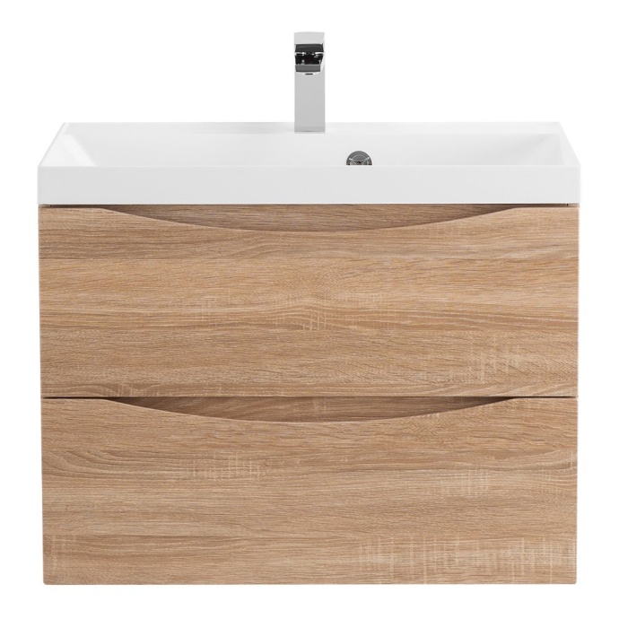 Тумба с раковиной Belbagno Marino 60 светлое дерево  - 0