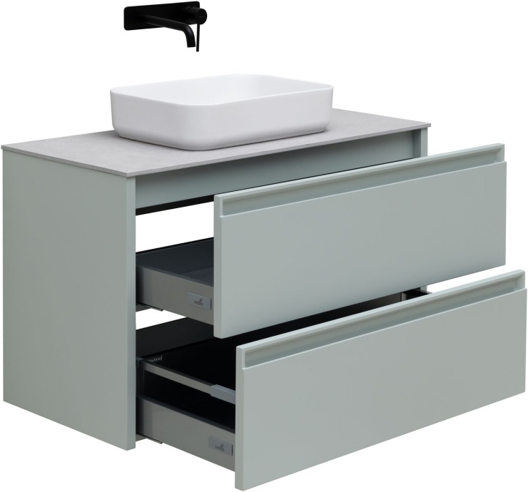 Тумба под раковину Allen Brau Fantasy 100 светло - зеленый матовый 1.11003.PWM - 5