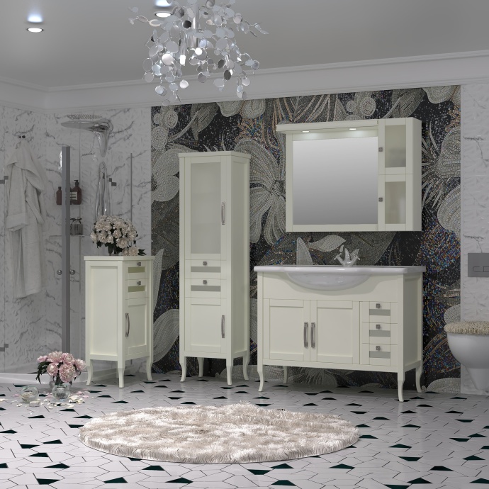 Тумба Opadiris Мираж R слоновая кость 00-00000046 - 4