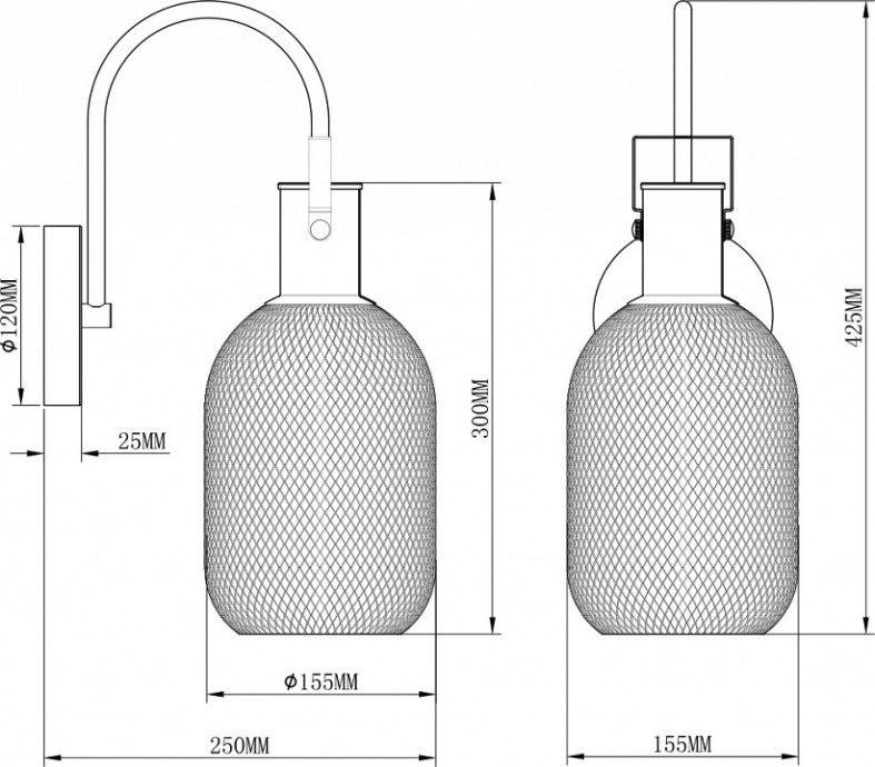Бра Moderli Alina V2800-1W - 1