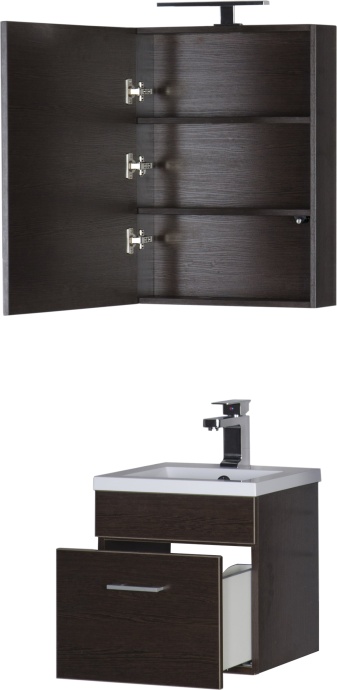 Тумба для комплекта Aquanet Нота 50 венге 00159093 - 26