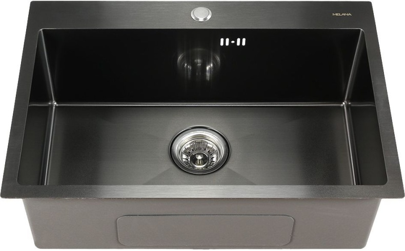 Мойка кухонная Melana D6545HB графит - 0