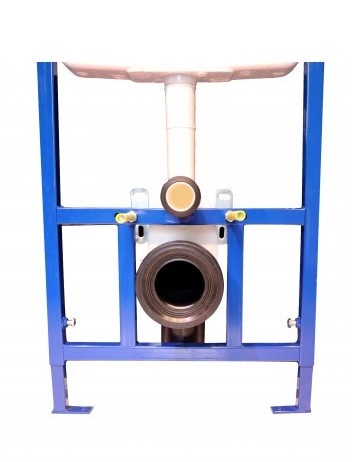 Комплект инсталляции beWash Vago с кнопкой смыва черный - хром K500RZVP0500SYC00000 - 7