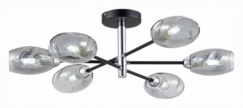 Люстра на штанге EVOLUCE Gloa SLE155512-06 - 0