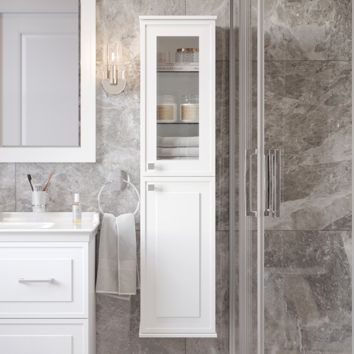 Шкаф-пенал STWORKI Хадстен R, белый С16831 - 0