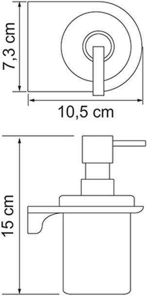 Дозатор Wasserkraft Kammel K-8399white - 5