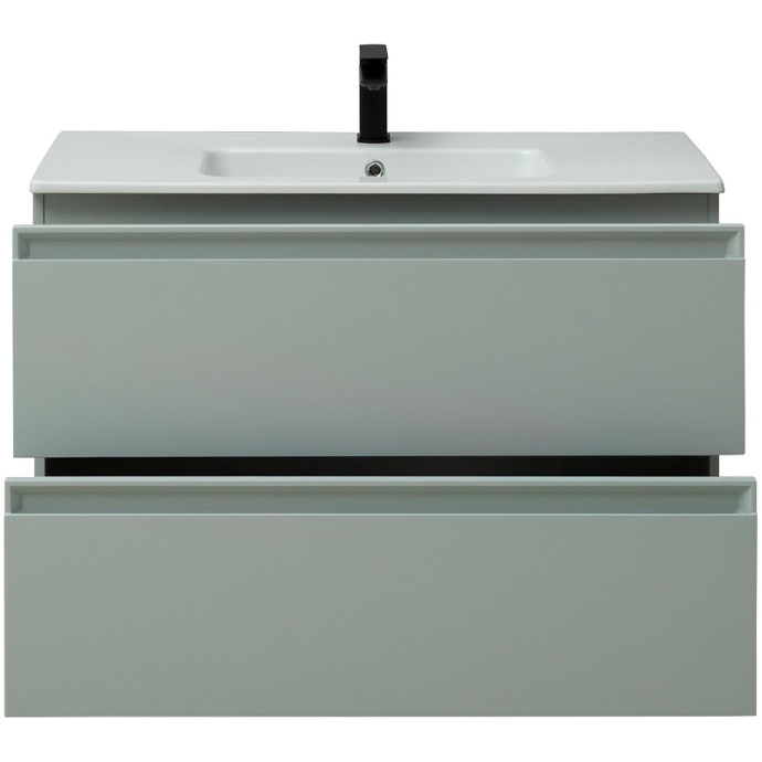 Тумба под раковину Allen Brau Eclipse 100 светло - зеленый матовый 1.E1003.PWM - 5
