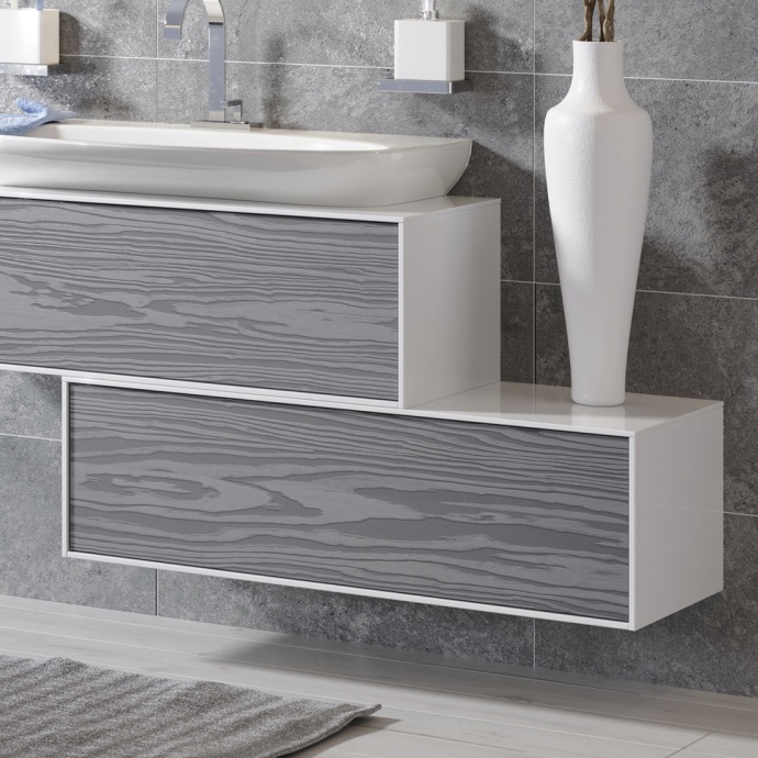 Тумба Aqwella 5 stars Genesis 100 миллениум серый GEN0310MG - 1