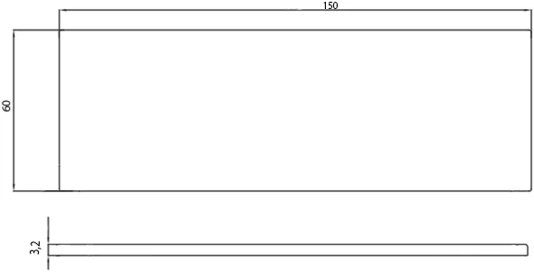 Панель фронтальная Vitra 150 белый 51500006000 - 5
