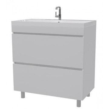 Тумба под раковину напольная Stella Polar Памелла 70 белая SP-00000634 - 0