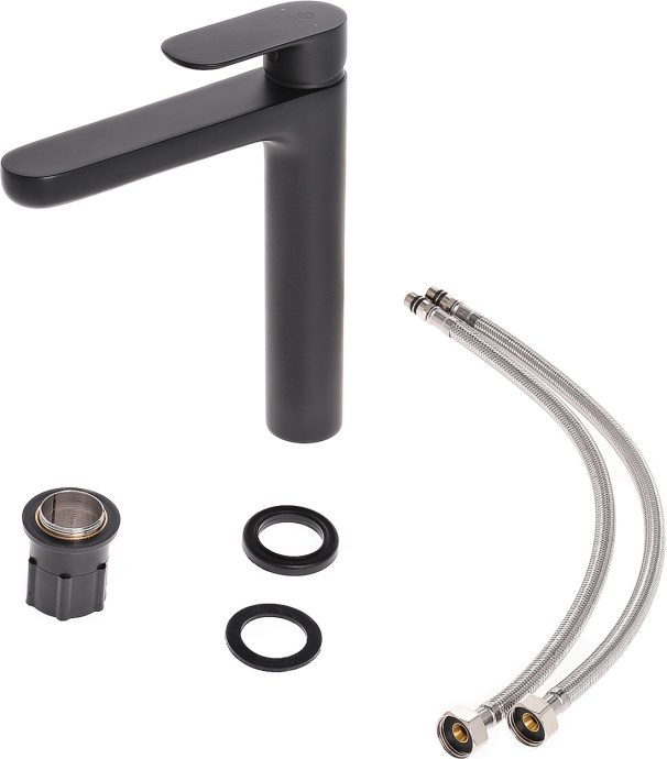 Смеситель для раковины STWORKI Ноттвиль NO-02b черный - 4