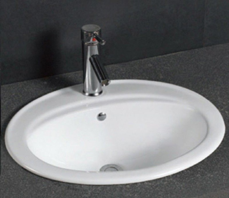 Раковина встраиваемая CeramaLux N 56 см белый  9413 - 3