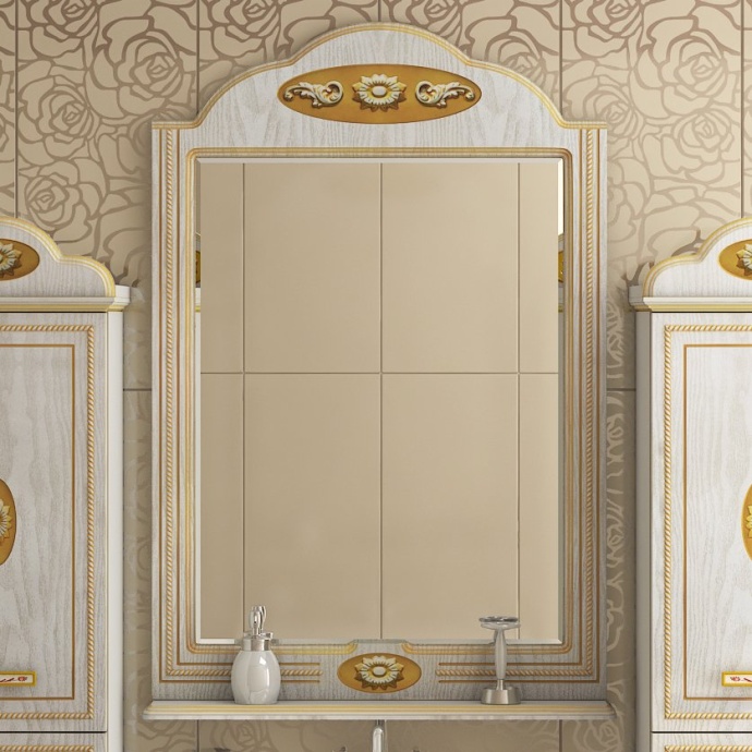 Зеркало Misty Roma 75 ясень патина Л-Ром02075-473Св - 0