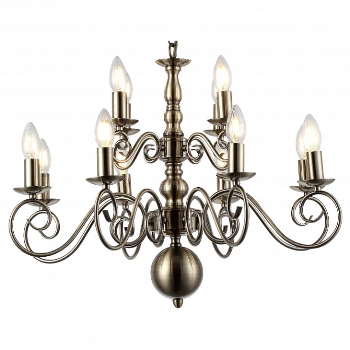 Подвесная люстра Arte Lamp A1129LM-12AB - 0