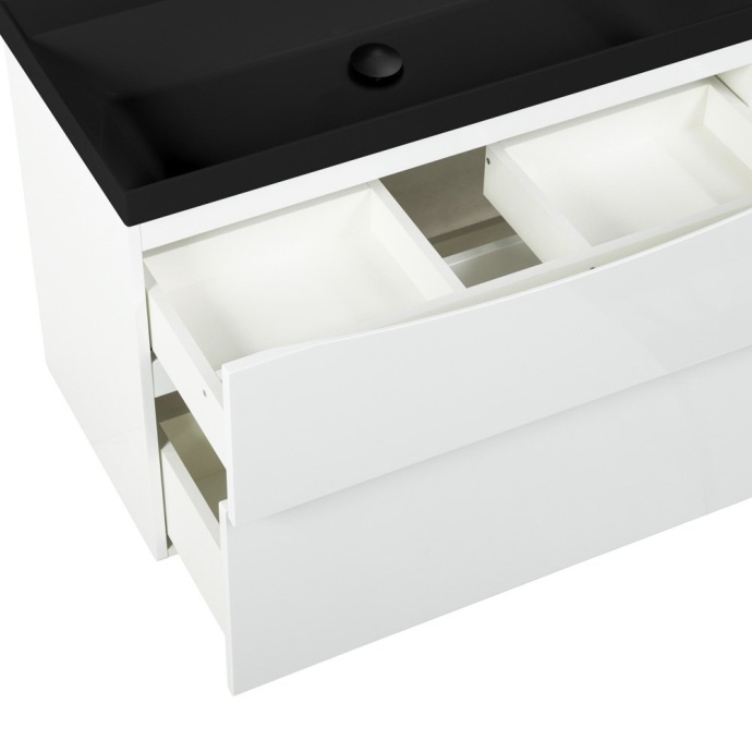 Тумба с раковиной BelBagno Marino 90 белый - 7