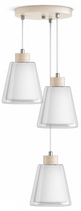 Подвесная люстра 33 Идеи PND.121.03.01.002.BW-S.29.TR - 0