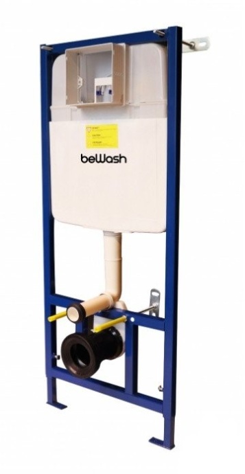 Комплект инсталляции beWash Vago с кнопкой смыва черный - хром K500RZVP0500SYC00000 - 1