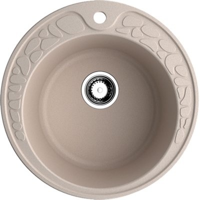 Мойка кухонная Omoikiri Tovada 51-SA бежевая 4993412 - 0