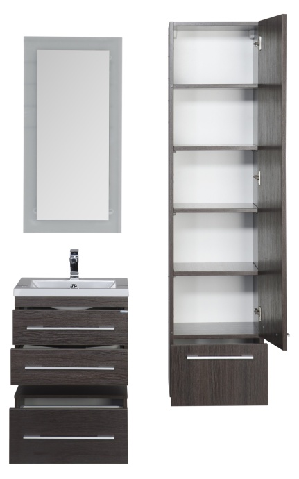 Тумба Aquanet Нота 58 подкатная венге 00170744 - 23