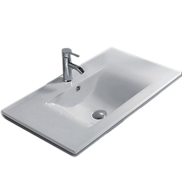 Раковина встраиваемая CeramaLux N 101 см белый  JY-807-100 - 0