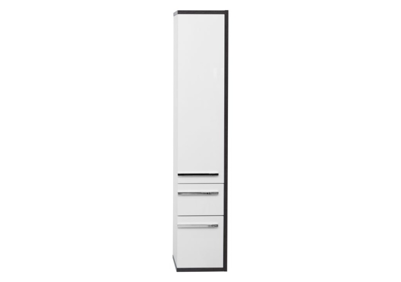 Шкаф-пенал Aquanet Фостер 35 белый, эвкалипт мистери 202062 - 2