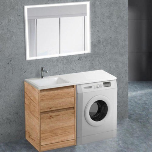 Тумба под раковину Belbagno Kraft 120 светлое дерево KRAFT-LVD-580/1200-2C-PIA-RNN - 1