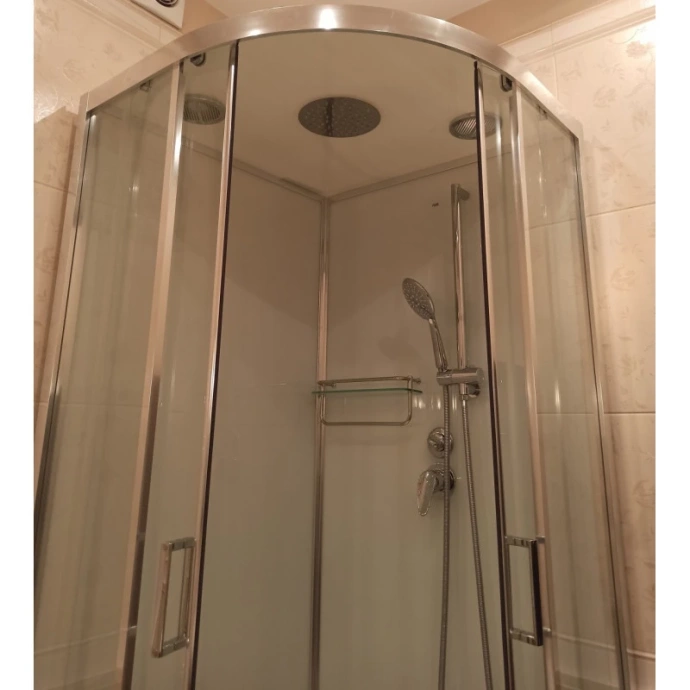 Душевая кабина Frank Brilliant 100х100 хром стекло прозрачное 157009 - 1