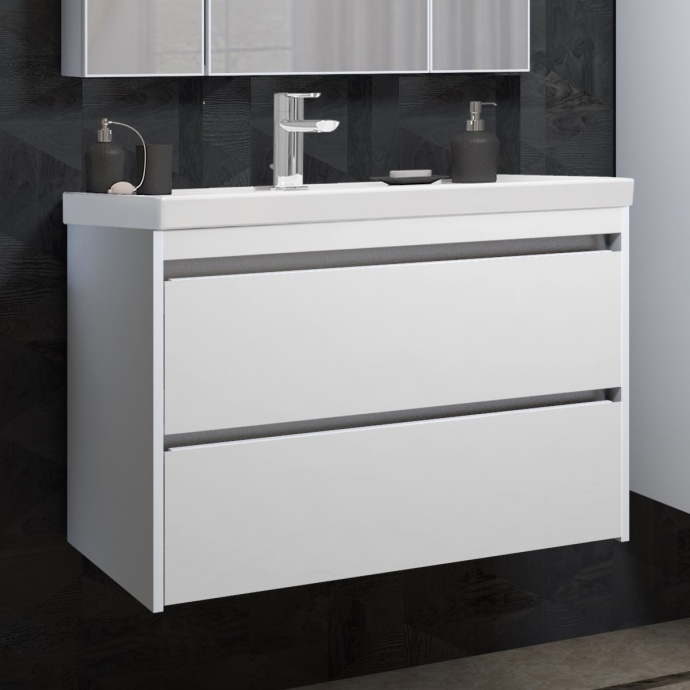 Мебель для ванной Opadiris Фреш 80 белая - 2