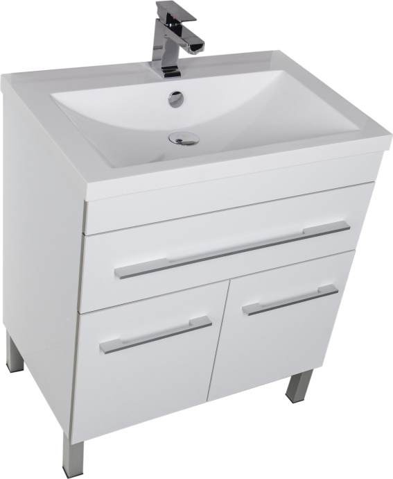 Мебель для ванной Aquanet Верона 75 белая, 1 ящик, 2 двери 182706 - 6