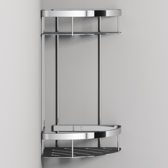 Полка AM.PM Sense L A7454200 2-ярусная, хром - 2
