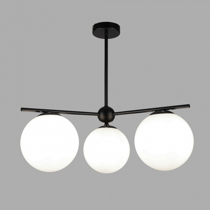 Люстра на штанге Eurosvet Marbella 60147/3 черный - 0