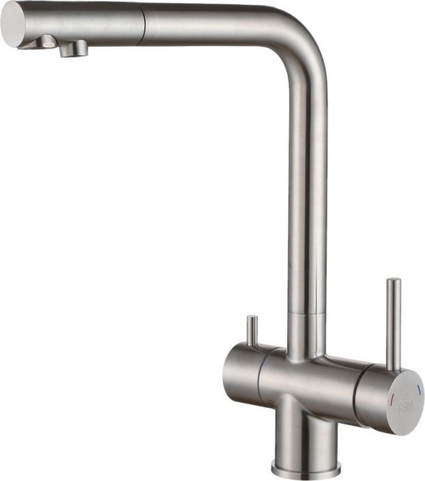 Смеситель Paulmark Skalen для кухонной мойки Sk213020-SS - 0
