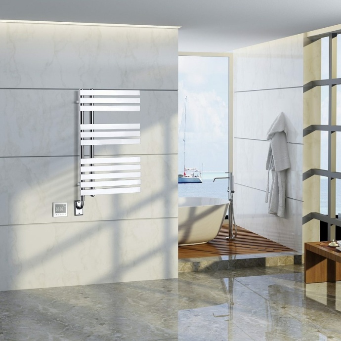 Полотенцесушитель электрический Boheme Venturo хром 721-CR - 1