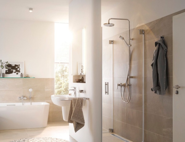 Смеситель Kludi Pure&Solid 342760575 для раковины, для безнапорных водонагревателей - 1