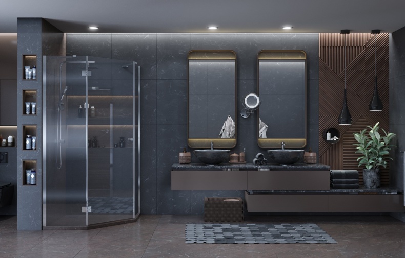 Душевой уголок Ambassador Diamond 12011112L 100х100 см - 2