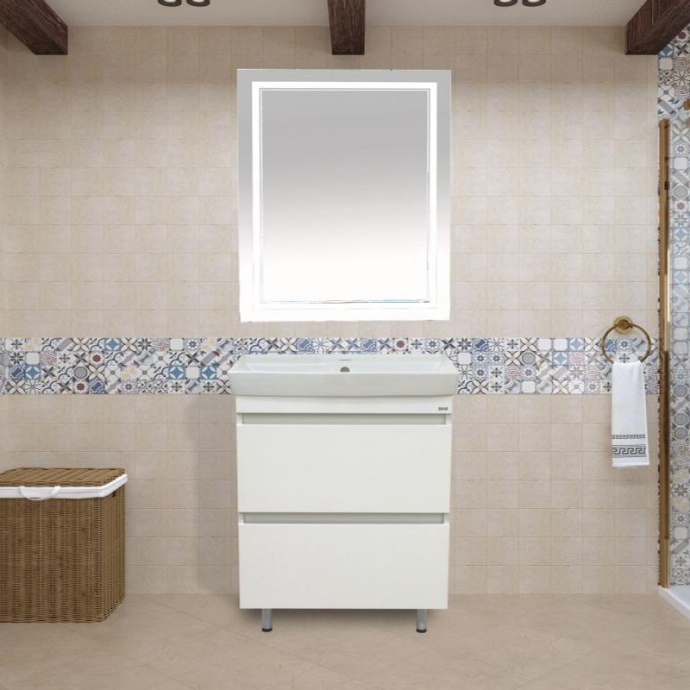 Тумба под раковину Misty Енисей 60 белая глянцевая Э-Ени01060-0112Я - 2