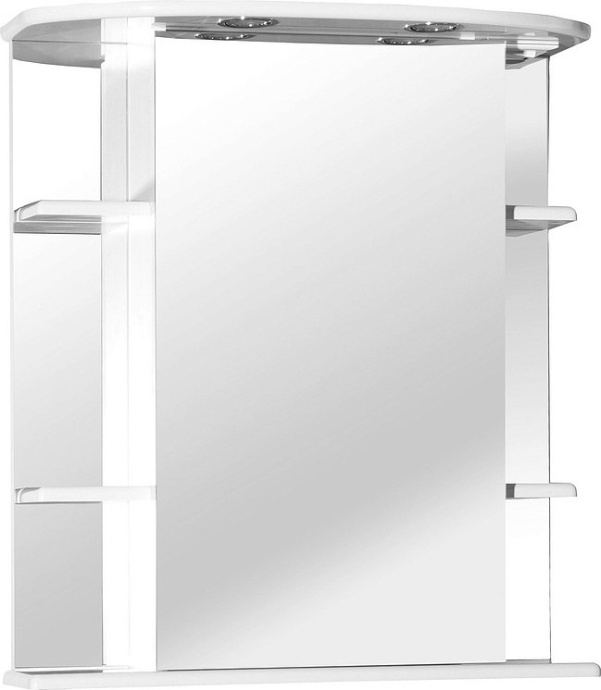 Зеркало-шкаф Misty Магнолия 65 L свет Э-Маг04065-01СвЛ - 0