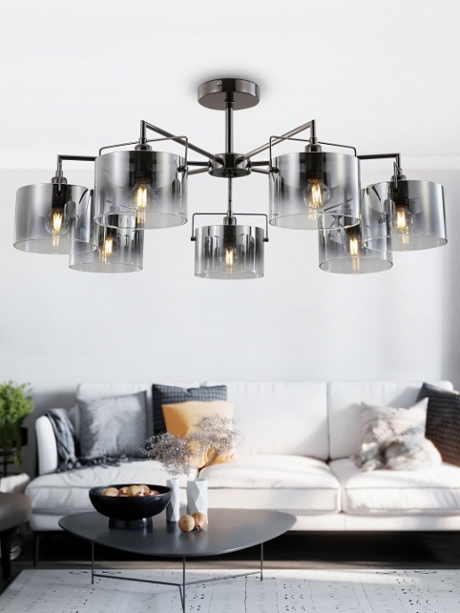 Люстра на штанге Rivoli Bonnie Б0055612 - 1