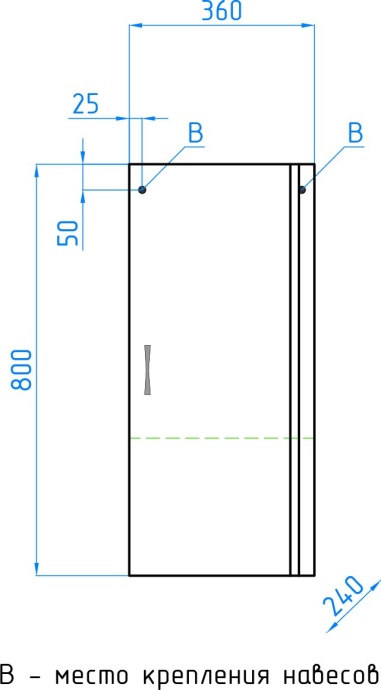 Шкаф Style Line Эко Стандарт 36 белый ЛС-00000197 - 5