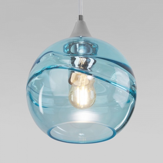 Подвесной светильник Eurosvet Lotus 50221/1 голубой - 1