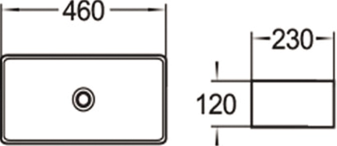 Рукомойник SantiLine SL-1100 - 1
