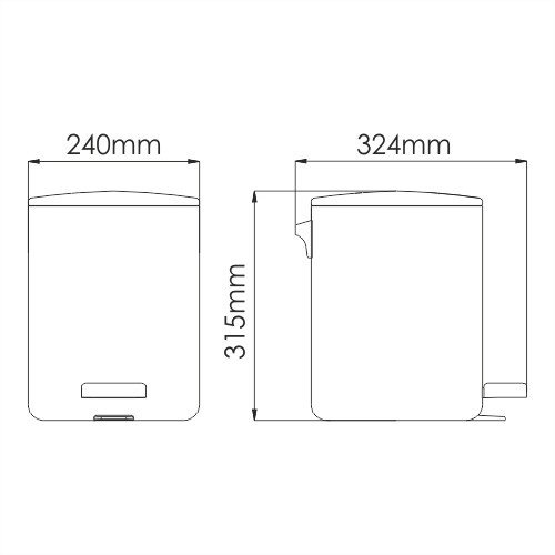 NEW 649 Ведро 9L K-649 - 2