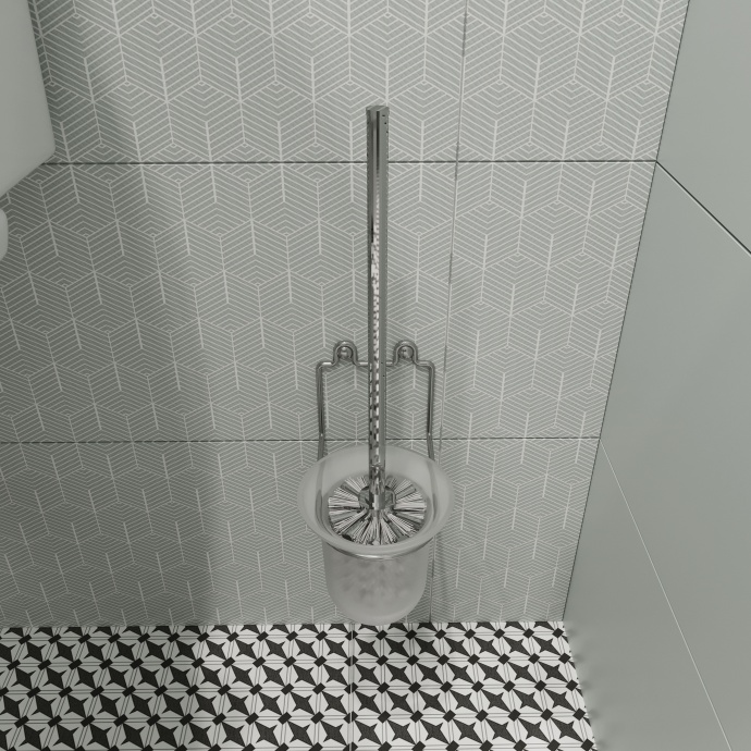 Ершик DIWO Смоленск ПК14801 хром - 1