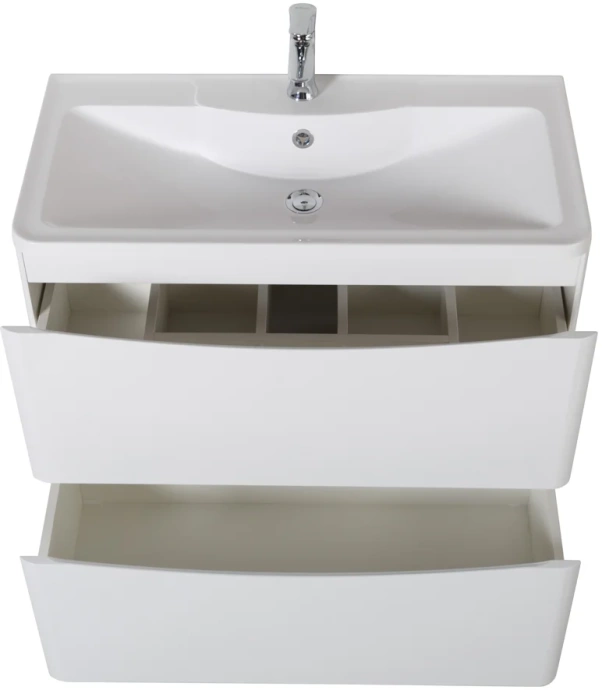 Тумба под раковину BelBagno Acqua 80 белый ACQUA-800-2C-PIA-BL - 3